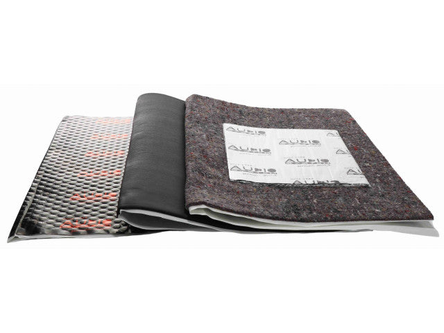 AUDIO SYSTEM DOOR KIT 2.0 2x Silence fleece + 2x Alubutyl 3000+ 4x ALU Sheet 250 + 1x Neoprene foam