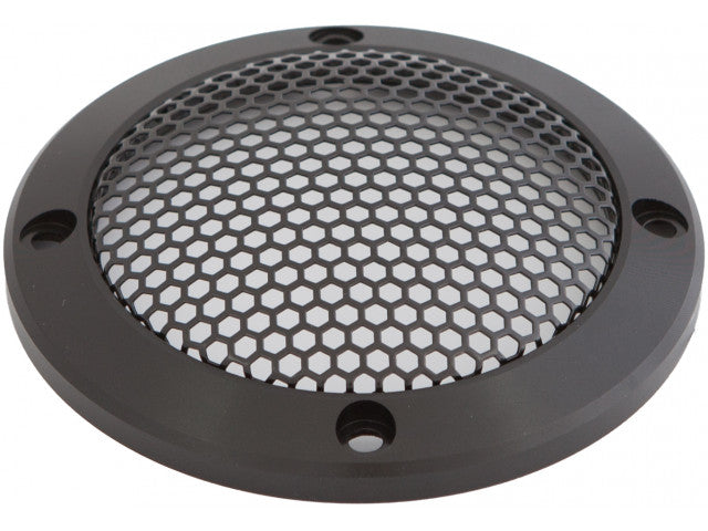 AUDIO SYSTEM Luidspreker Gril - CNC milled black anodized aluminium speaker grill