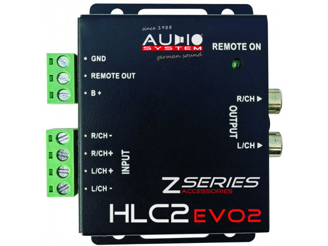 AUDIO SYSTEM High-Low Adapter HLC-2 VOOR OEM Radio (8-30 VOLT) afbeelding 4