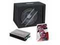 AUDIO SYSTEM Subwoofer set HX08 SQ BR (gepoort) + CO-650.1D + WK-20