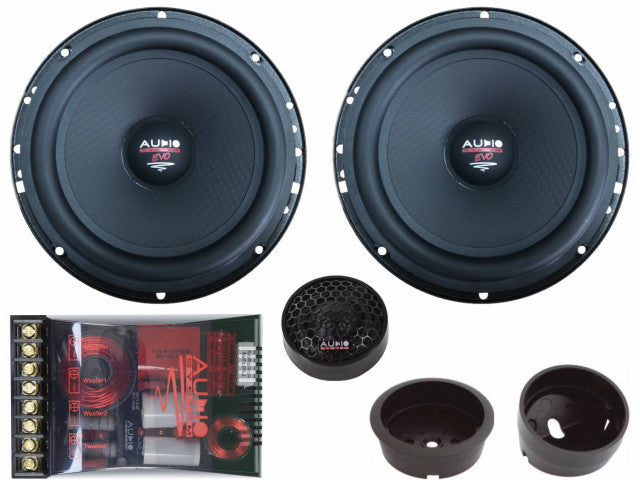 HX-SERIE SQ 165 mm 2-Way High-end dubbel Compo Systeem -Made in Germany-