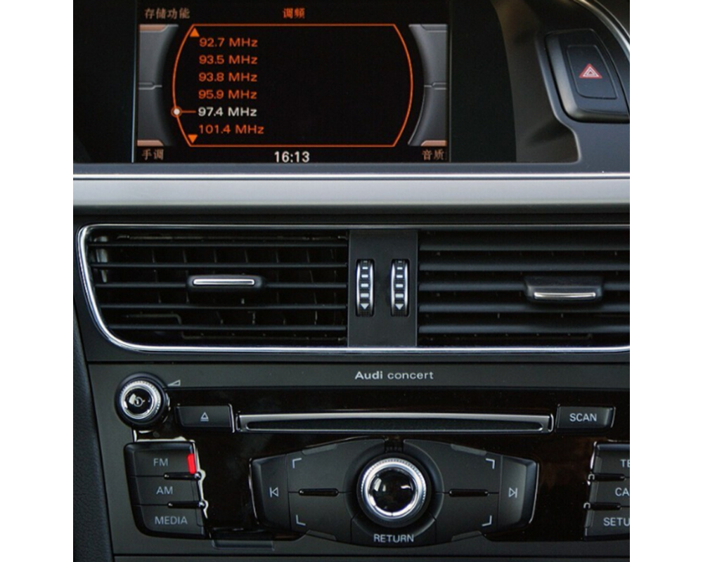Multimedia video interface Audi  MMI Concert & Symphony radio