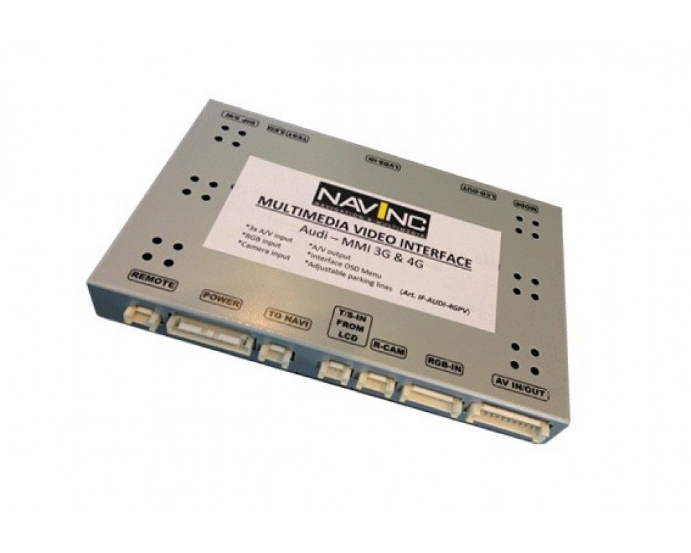 Multimedia video interface Volkswagen met 6.5" Discover media syst.(3x AV-in/RGB/CAM/AV-out/iPAS)