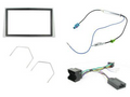 2DIN KIT Opel Astra 04-10  Corsa 06-09  CAN-bus  mat chrome