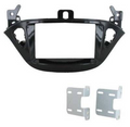2-DIN frame Opel Adam 13-19 Corsa E 15-20 piano zwart