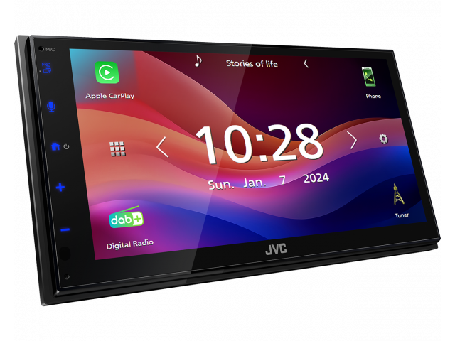 JVC KW-M695DBW Multimedia 6,8" Wireless Apple Carplay & Android Auto