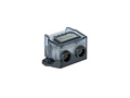 Auto-Connect 53mm/0GA dist block 1 in 2 out