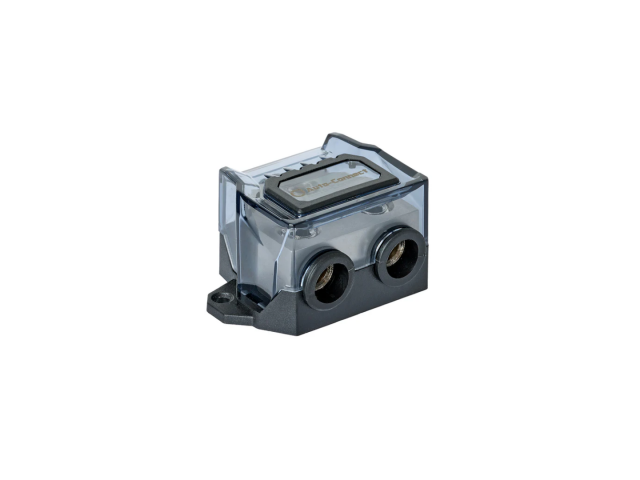 Auto-Connect 53mm/0GA dist block 1 in 2 out