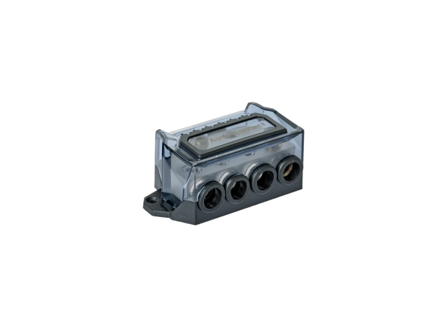 Auto-Connect 53mm/0GA dist block 2 in 4 out