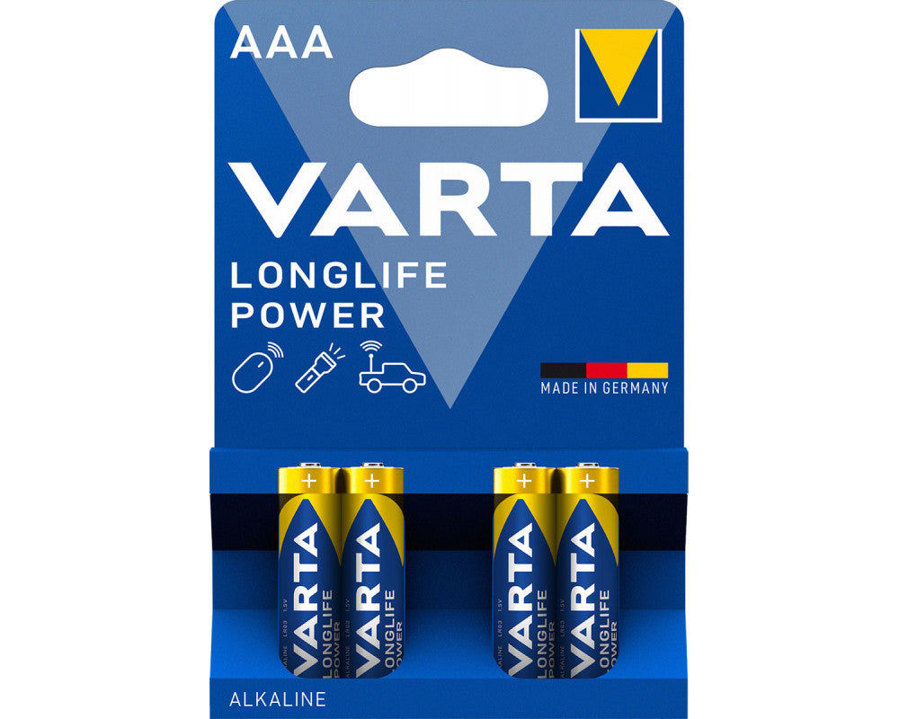 LR03 VARTA LONGLIFE POWER (4x in blister) 4903 mini penlite AAA