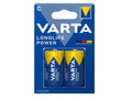 LR14 VARTA LONGLIFE POWER (4914) 2stuks in een blister