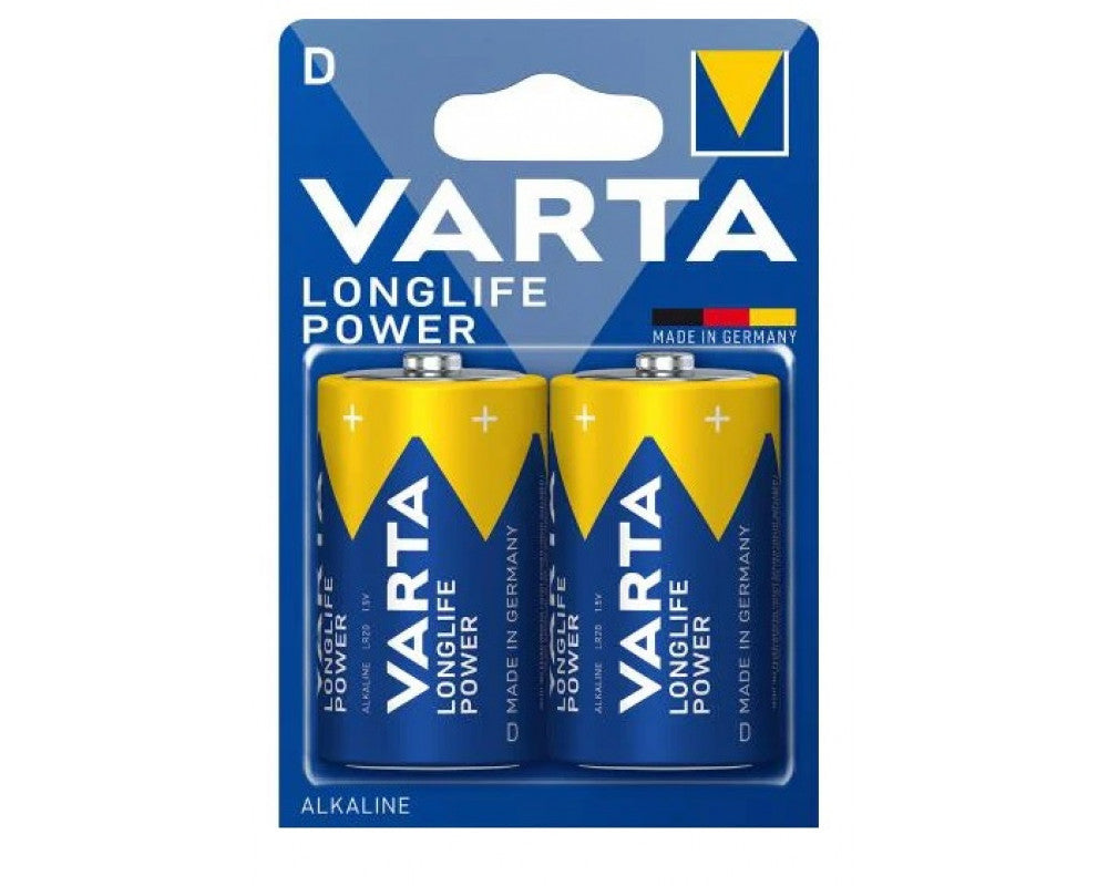LR20 VARTA LONGLIFE POWER (4920) 2stuks in een blister