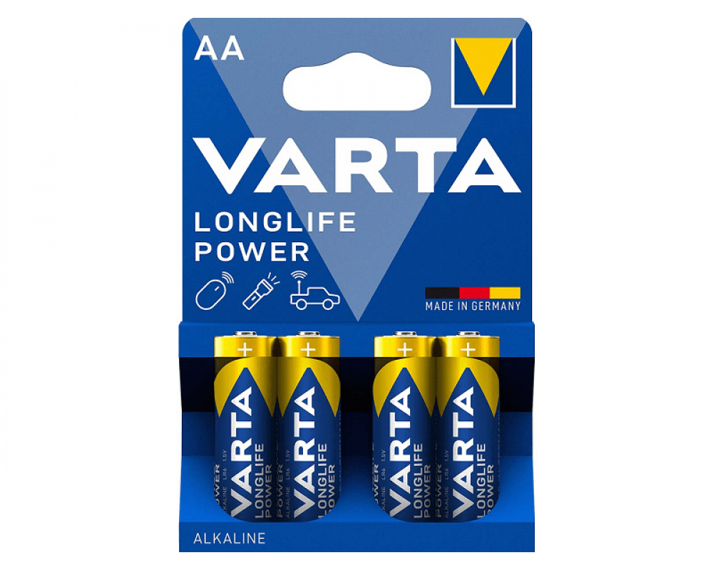 LR6 VARTA LONGLIFE POWER (4x in blister) 4906 penlite AA