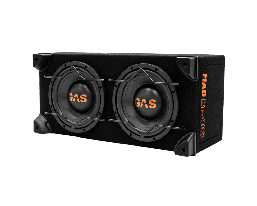 GAS MAD B1 subwooferkast 2x10" – artikel MAD B1-210S
