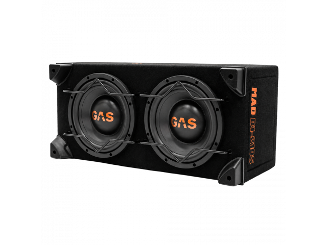 GAS MAD B1 subwooferkast 2x10" – artikel MAD B1-210S – afbeelding 2