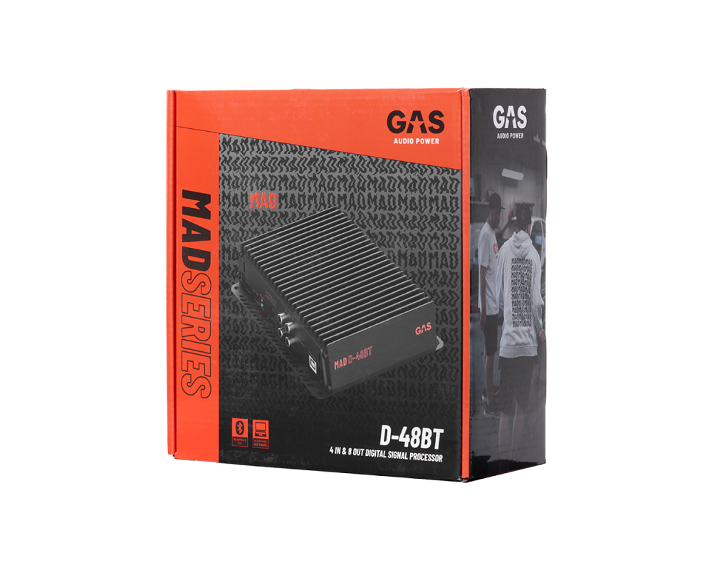GAS MAD 8-kanaals DSP met appbediening – artikel MAD D-48BT – afbeelding 9