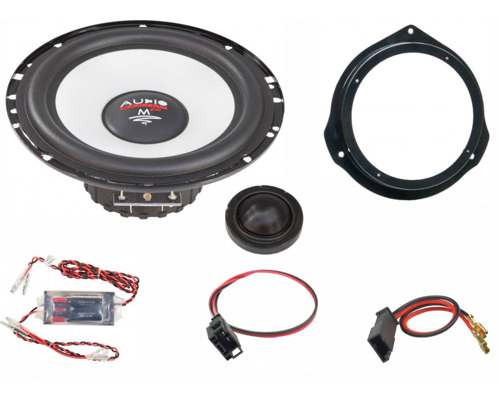 MFIT Mercedes C-klasse 204 pasklare 165 mm 2-weg composet