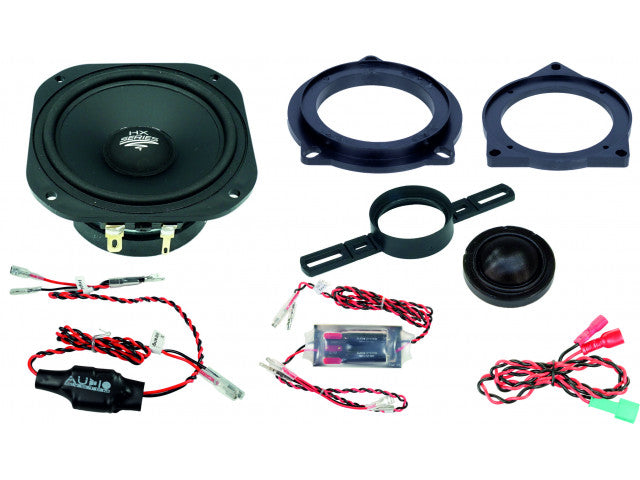 MFIT 80 SERIE 80 mm 2-Way Front/Rear Systeem. Voor alle E en F modellen van BMW