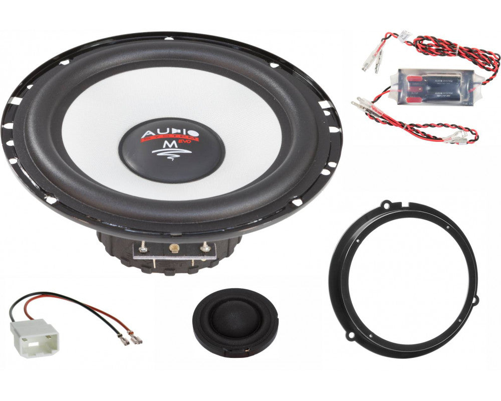 MFIT Ford Focus pasklare 165 mm 2-weg composet