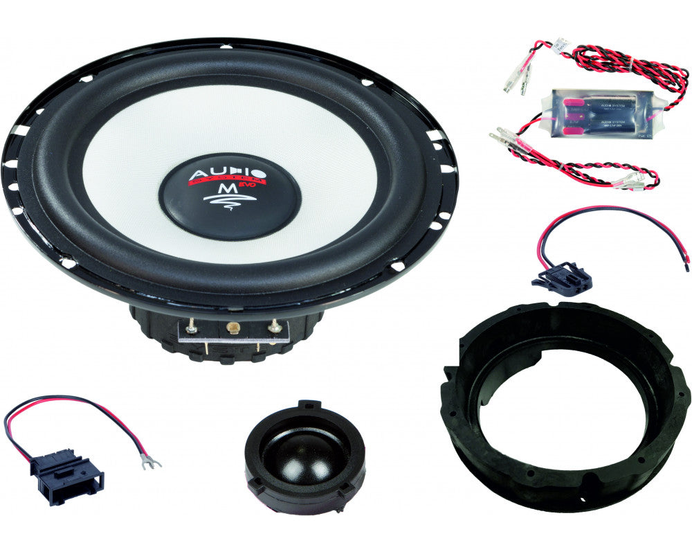 M-SERIE Speciaal Front System 165mm 2-way Seat Arosa/ Mii - VW Lupo/ up - Skoda Citigo Compo System