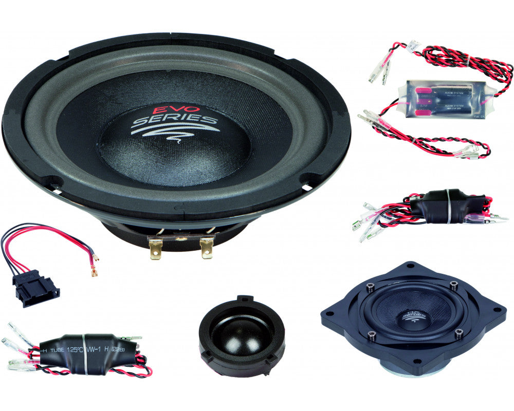 MFIT SERIE 200 mm 3-Way Special Front Volkswagen Golf 5 2003-2009 Compo Systeem