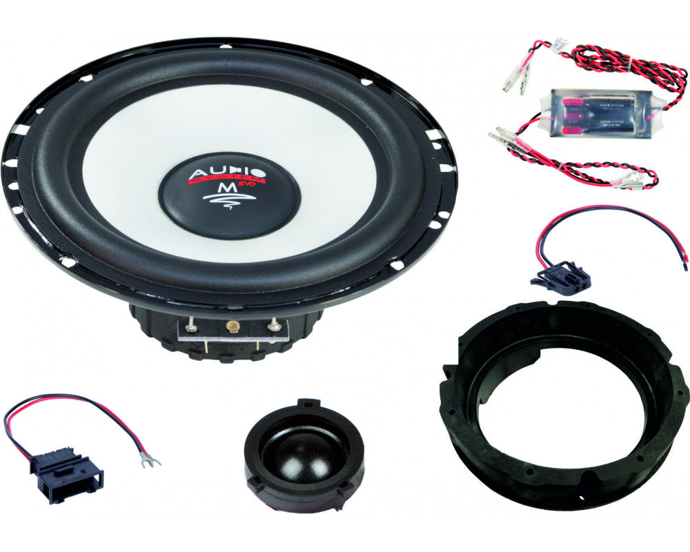 MFIT Volkswagen Polo 9N pasklare 165 mm 2-weg composet