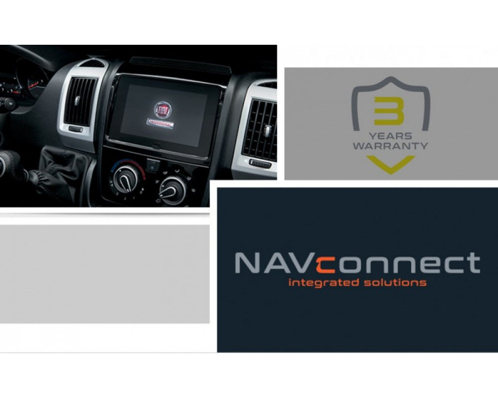 Rear & Front camera Interface Fiat Ducato Uconnect 7" (NTSC)
