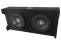 DLS 2x8" / 2500mm Slim Subwoofer Kist (Downfire)