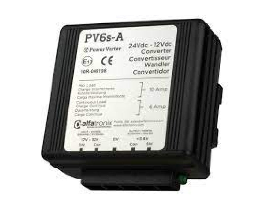 Omvormer PV6s-A 24V -> 12V Continue 6A / Periodiek 10A Dual Output non-isolated afbeelding 2
