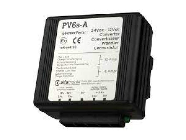 Omvormer PV6s-A 24V -> 12V Continue 6A / Periodiek 10A Dual Output non-isolated afbeelding 3