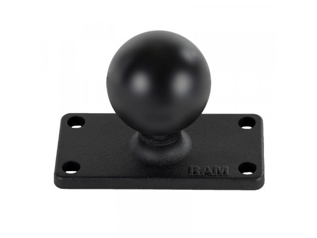 RAM BASE 1.5" X 3" W/ 1" BALL