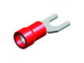 kabelvork 5 stuks 0.5x1.5 m5 rood in blister