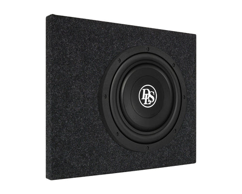 10" pasklare subwoofer kist voor Scania CR20 met DLS PS10 400W RMS, 4Ohm