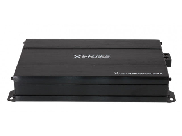 X-SERIE 9-kanaals versterker met 13-kanaals DSP en BT 24 Volt