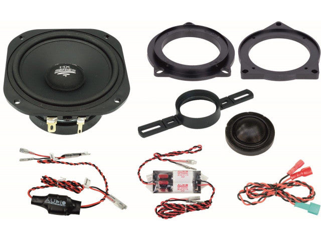 XFIT 80 SERIE 80 mm 2-Way Front/Rear Systeem. Voor alle E en F modellen van BMW