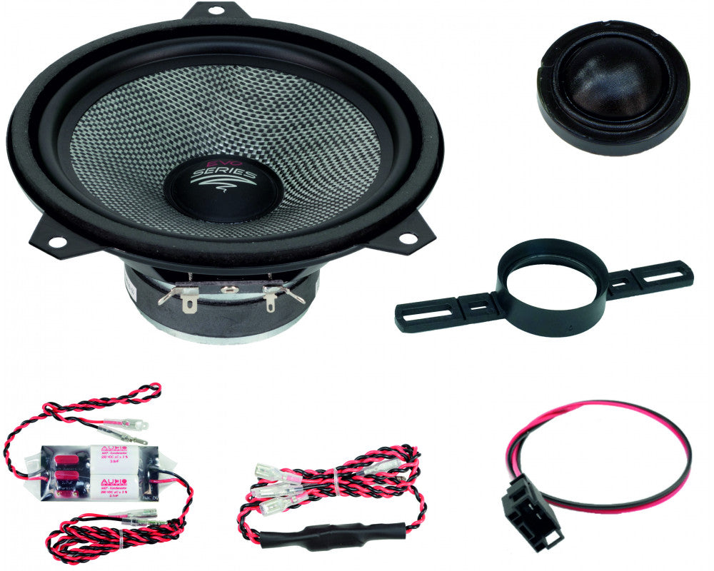 X-SERIE 165mm 2-Way BMW 3-Serie E46 Compo Systeem. (m.u.v. E46 Compact)
