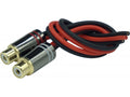 AUDIO SYSTEM RCA High-Low-Adapterkabel