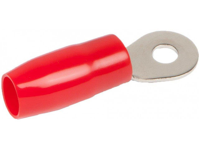 AUDIO SYSTEM 8mm Ring kabelschoen: 20mm², rood