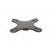 Zirkona Vesa plate  75 / 100mm  black (601042) afbeelding 5