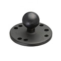 Arkon Rubber 1 Ball Metal round Base with AMPS holes