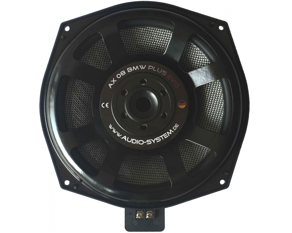 AUDIO SYSTEM 200mm Neodym-Subwoofer. Voor alle E- en F-modellen BMW