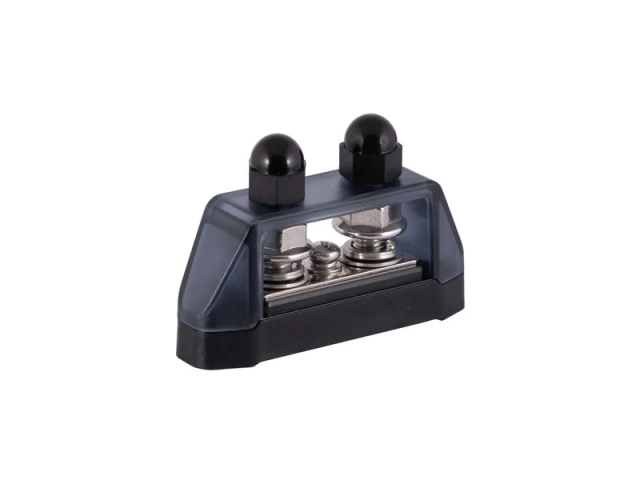 Distribution blok Black, 2xM8 + 1xM4