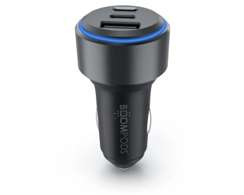 BOOMTAG, snelle autolader met ingebouwde tracker, Apple & Android