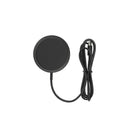 Brodit magnetic wireless charger 15W usbC - black (Qi)