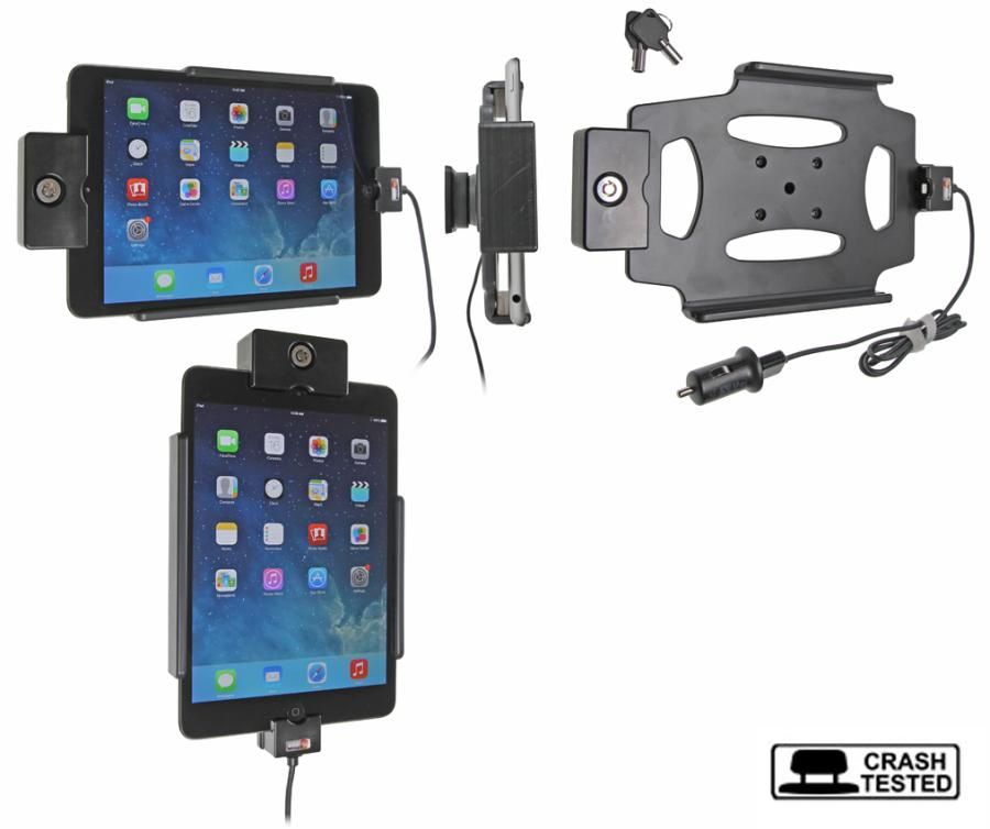 Brodit houder/lader Apple iPad Mini 2/ Mini 3 Sig. Plug LOCK
