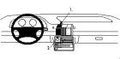 Proclip Ford Escort 90-93 USA Center mount