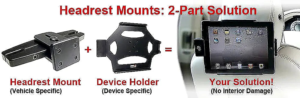 Brodit Toestelhouder 811010 voor BMW 3-series E90, E91, E92, E93