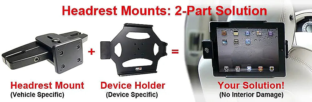 Brodit Toestelhouder 811010 voor BMW 3-series E90, E91, E92, E93