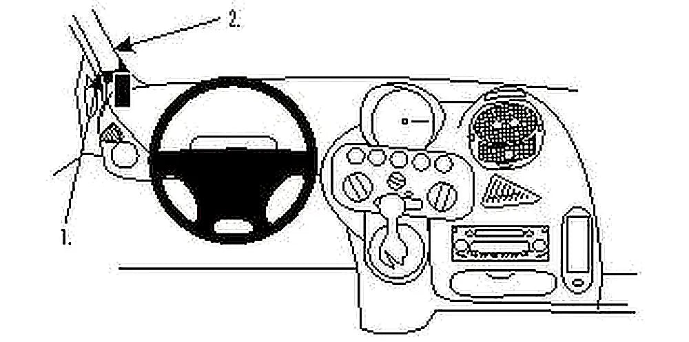 Brodit ProClip 803194 voor Fiat Multipla