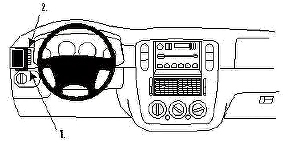 Brodit ProClip 803257 voor Ford Explorer
